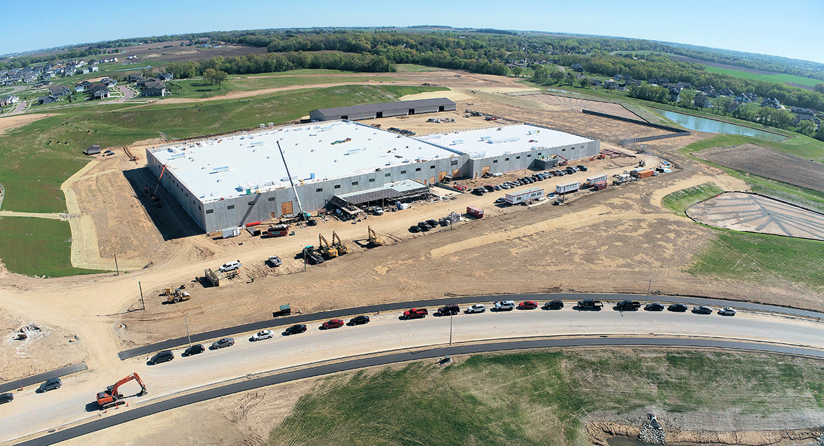 Construction of the Hooper Corporate Headquarters project